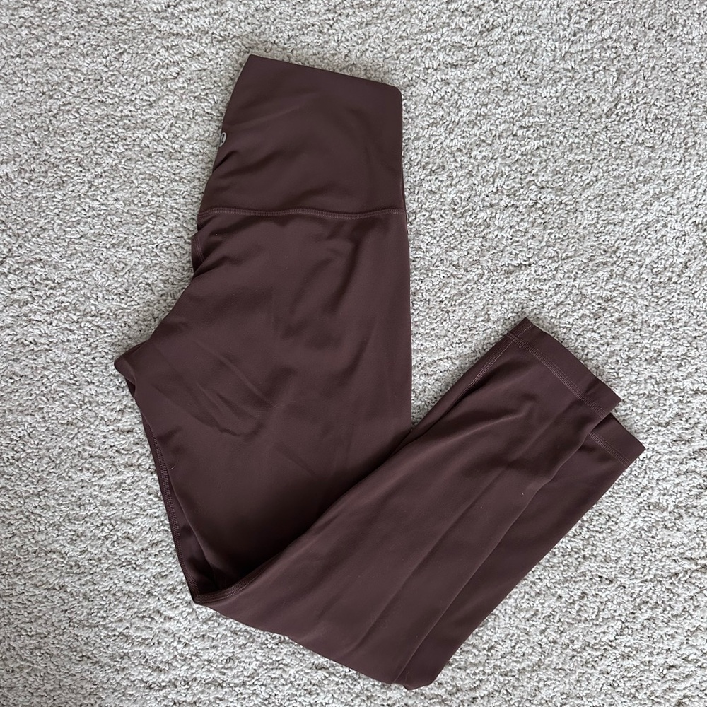 Brown LULULEMON Leggings